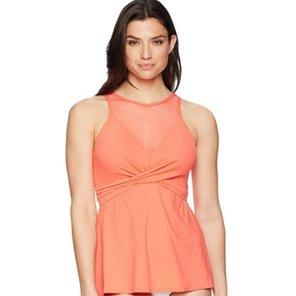 Coco Reef Tangerine Dreamweaver 36DD Bra Swimsuit